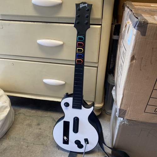 Guitar hero white - guitar,