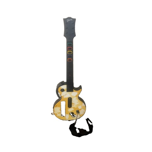 Nintendo wii guitar - guitar, hero