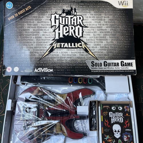 Metallica wii guitar hero - metallica,