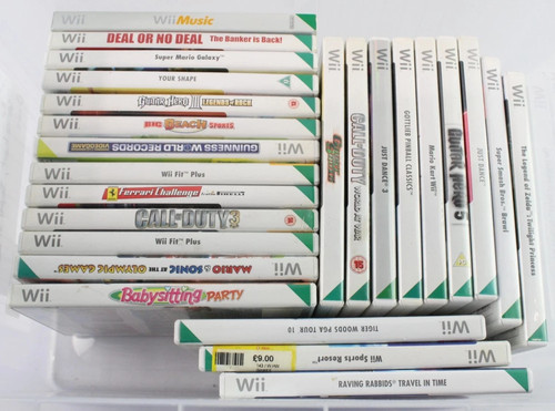 Job lot nintendo wii games - lot,