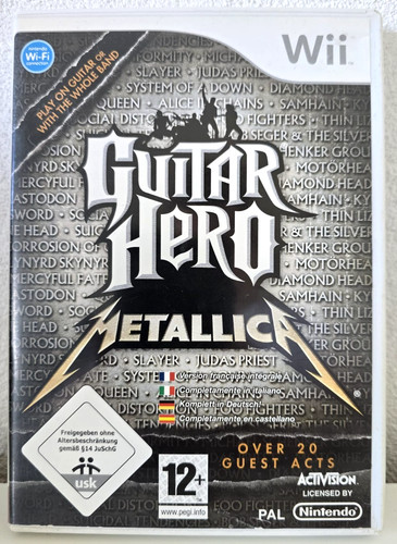 Guitar hero metallica wii pal - guitar,
