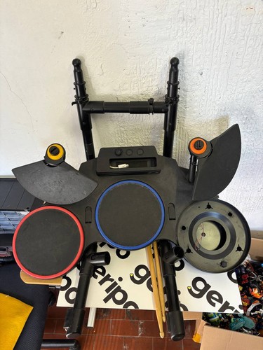 Nintendo wii guitar hero - nintendo, drum