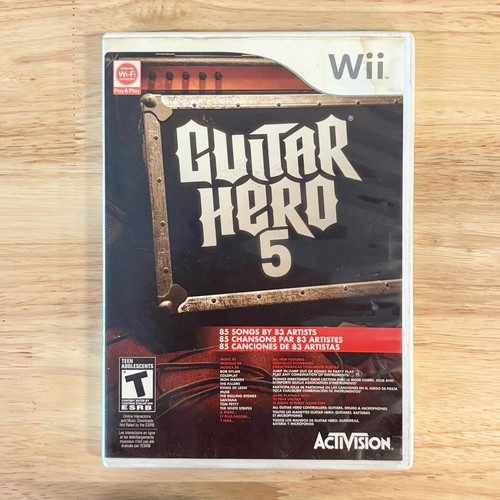 Guitar hero nintendo wii - guitar, 5