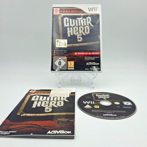 Nintendo wii guitar hero - hero, 5