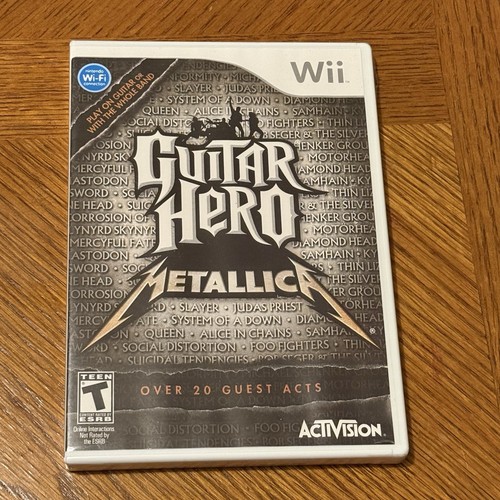 Guitar hero metallica - hero, nintendo
