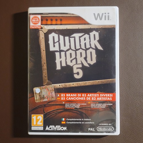 Guitar hero nintendo wii - nintendo, pal