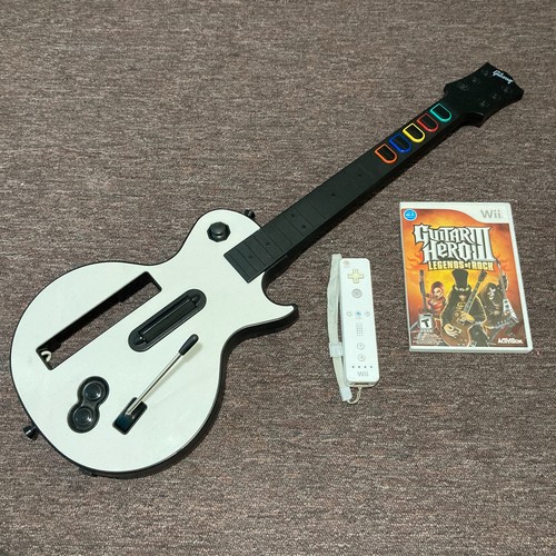 Nintendo wii guitar hero iii - guitar,