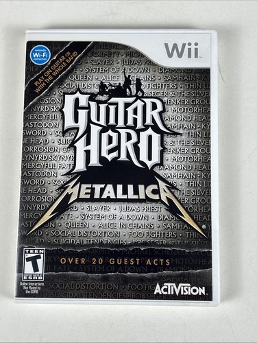 Guitar hero metallica wii - guitar,