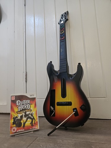 Nintendo wii guitar hero - guitar,