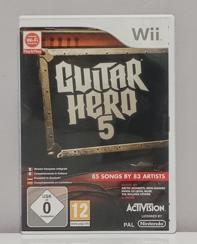 Guitar hero nintendo wii - guitar, 5