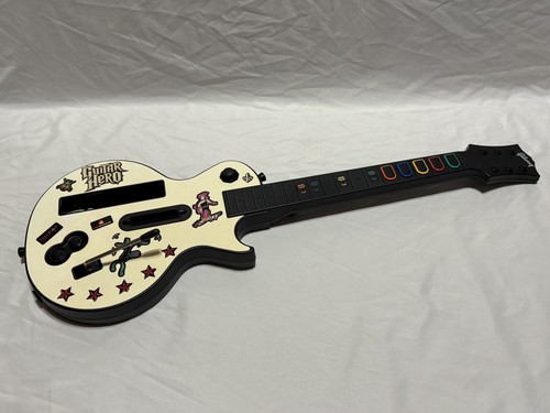 Nintendo wii white guitar - wii,