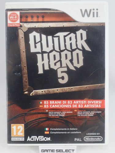 Guitar hero nintendo wii e - 5,